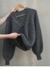 Patron de tricot de Mohair Weekend sweater
