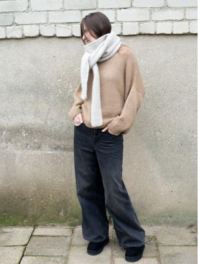 Modèle de tricot de l'écharpe Ruke Grain
