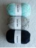 Ruke knit Semi-Wool yarn - Silver grey (22), 100g