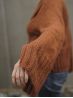 Pull Gang tricoté en raglan – Patron en V oversize en Feeling Good
