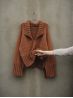 Pull Gang tricoté en raglan – Patron en V oversize en Feeling Good