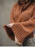 Pull Gang tricoté en raglan – Patron en V oversize en Feeling Good