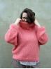Pull MO Mohair – Patron élégant du haut vers le bas