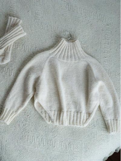 Modèle de tricot Yoga Winter – pull raglan top-down
