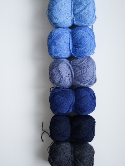 Wool, fil en laine, 100g/350m